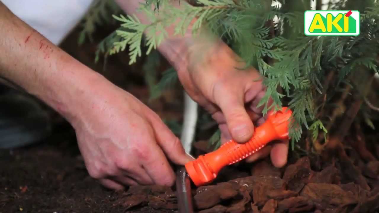 #AKIÉFácil instalar um sistema de rega gota a gota