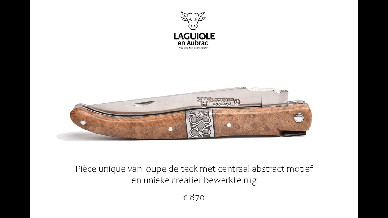 De Messenwinkel - Laguiole en Aubrac pi&egrave;ce unique 4// 2020