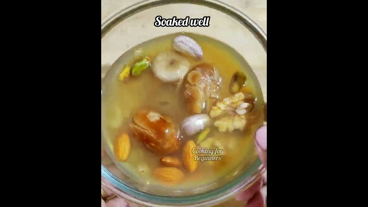 Dry Fruits Smoothie #cookingforbeginners
