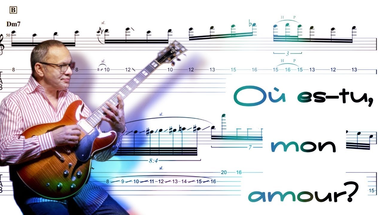 Ou es‐tu, mon amour? | Bireli Lagrene [Gypsy Jazz transcription]