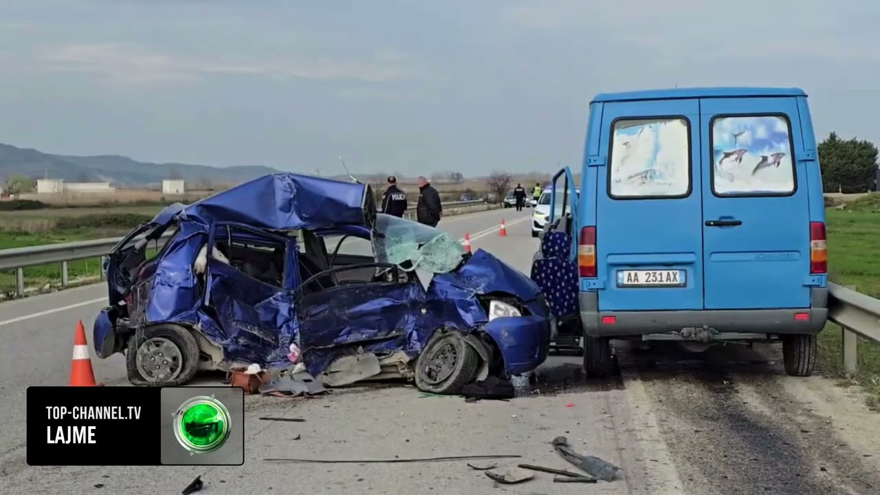 Top Channel/ Aksident fatal në aksin Levan–Tepelenë, humb jetën një 39-vjeçare, plagosen dy të tjerë