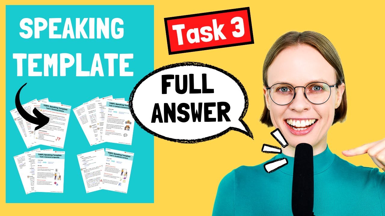TOEFL Speaking Practice Task 3 — ПОЛНЫЙ ОТВЕТ
