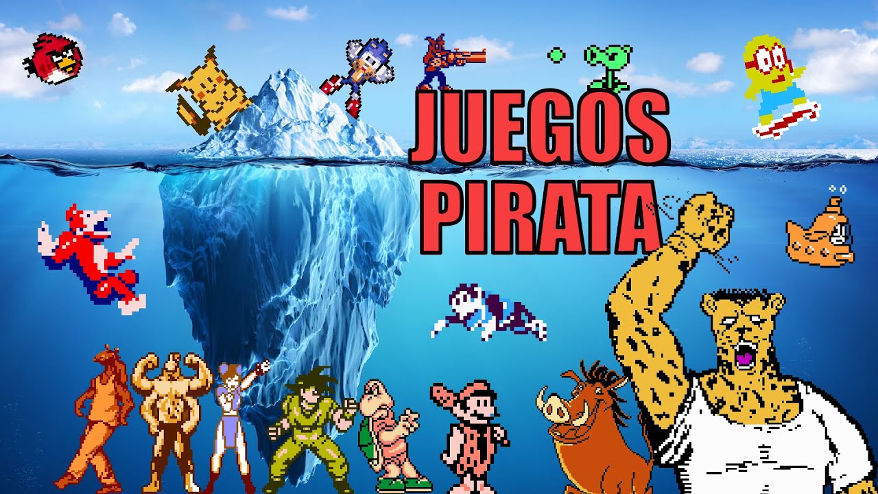 EL ICEBERG DE LOS JUEGOS PIRATAS Y BOOTLEGS