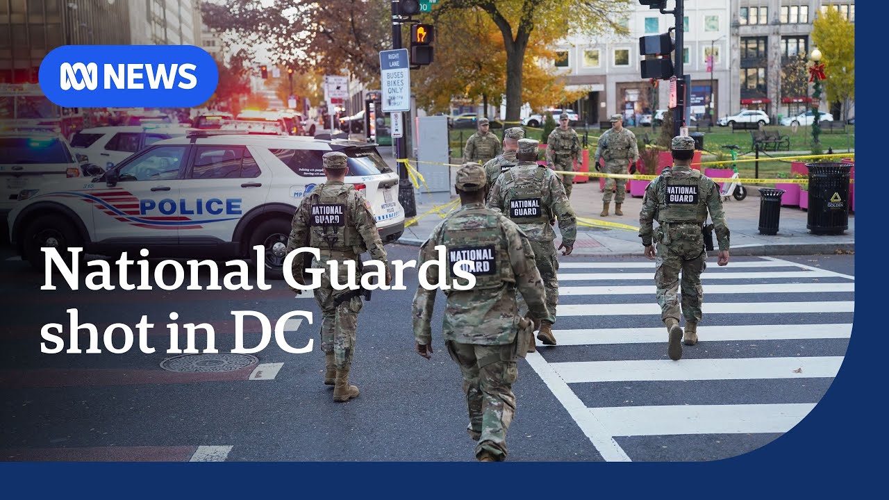 Shooter arrested after US National Guard members shot near White House | ABC NEWS