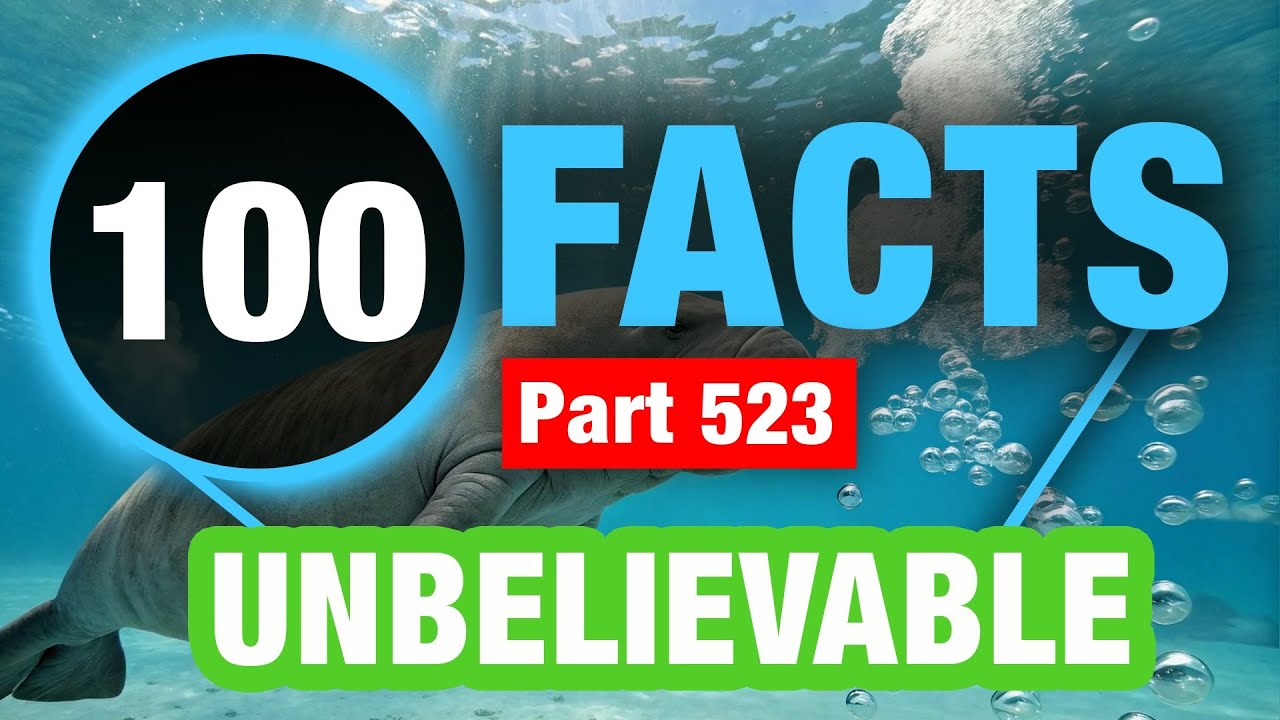 100 World Facts | Incredible Weird Facts