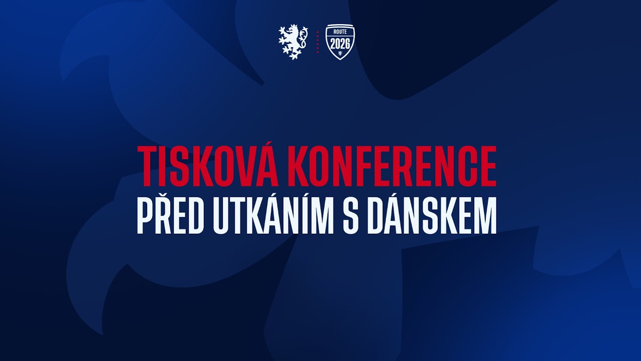 Tiskov&aacute; konference před utk&aacute;n&iacute;m s D&aacute;nskem