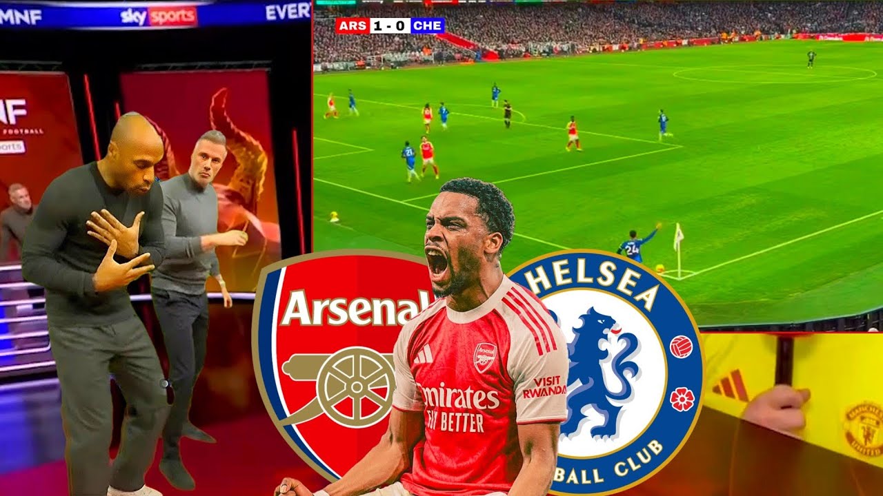 Momentum Has Shifted! 🔥 Jamie Carragher STUNNED as Arsenal Beat Chelsea 2-1 Five Points Clears Ahead