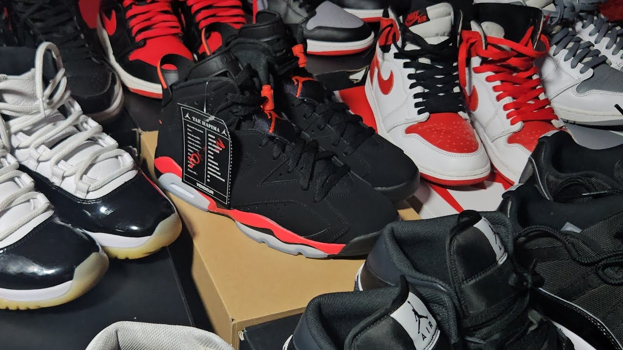 Air Jordan 6 Retro Reverse Infrared Unboxing 