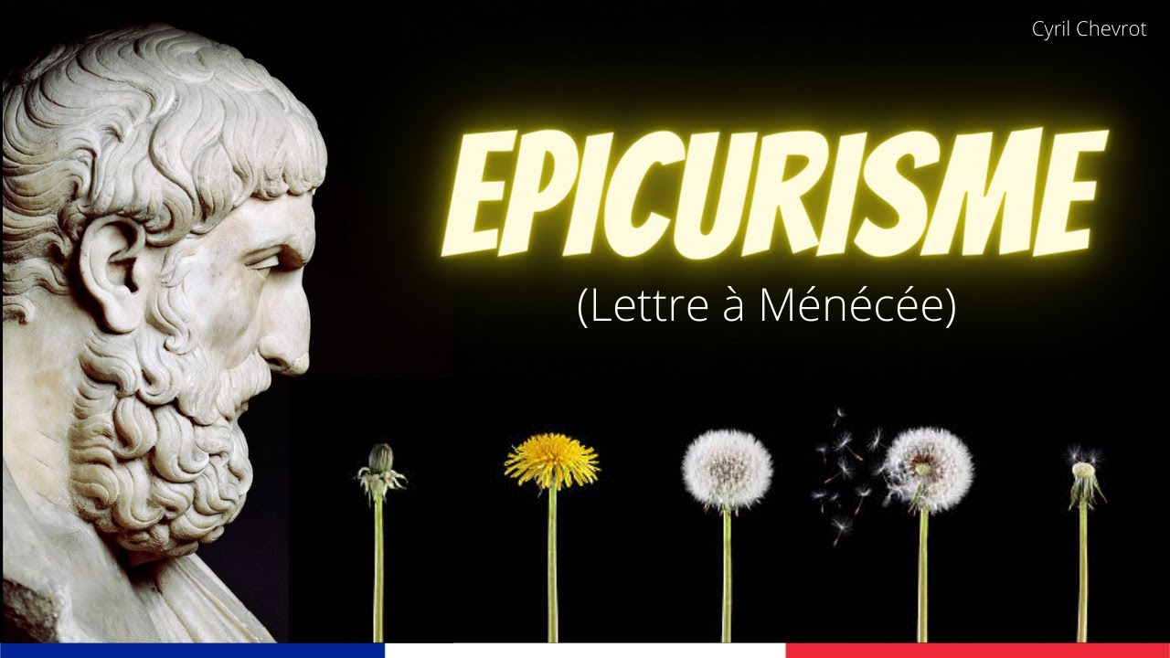 Epicure : Qu'est-ce que l'épicurisme, lettre à Ménécée. #philosophie #stoicisme #booktube