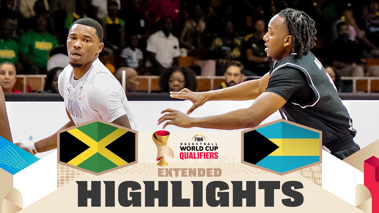 Jamaica 🇯🇲 v Bahamas 🇧🇸 | Extended Highlights | FIBA Basketball World Cup 2027 Americas Qualif.