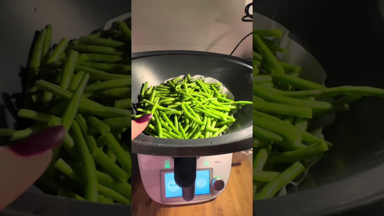 Patate e fagiolini veloci cotti al varoma con bimby tm6