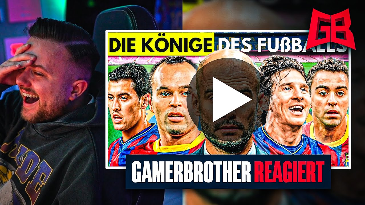 Wie gut war GUARDIOLAs BAR&Ccedil;A? 😱 GamerBrother REAGIERT auf GUARDIOLAs BAR&Ccedil;A 🇪🇸