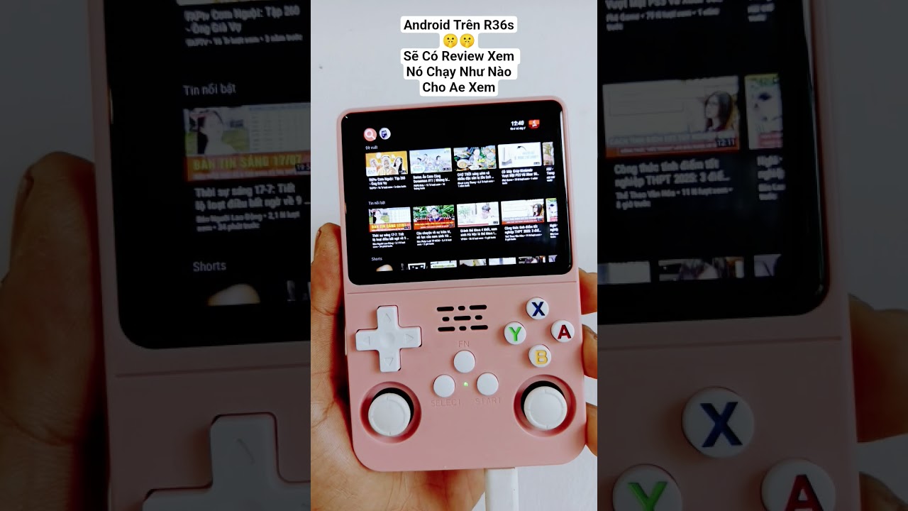 Android Tr&ecirc;n M&aacute;y Game R36s 🤫🤫  #android #gameretro #r35s