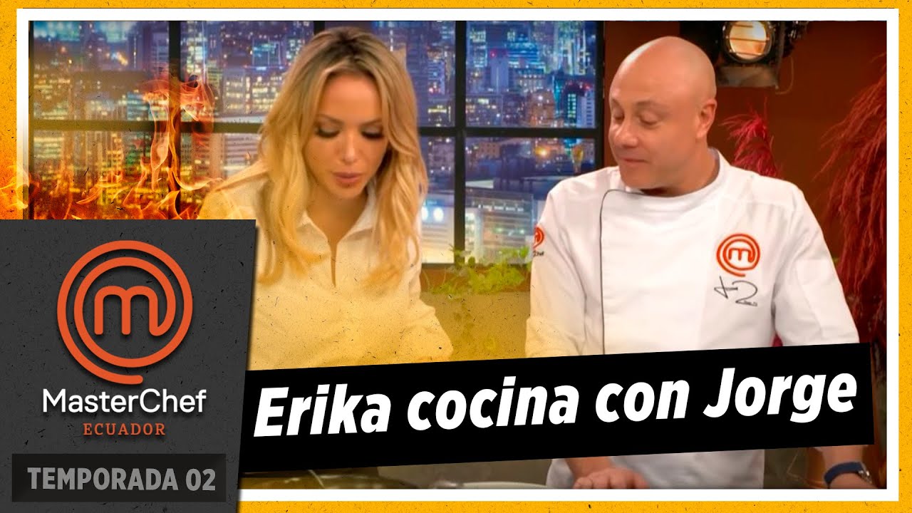 Erika Vélez y Jorge Rausch cocinan risotto de champiñones y trufas | MASTERCHEF ECUADOR