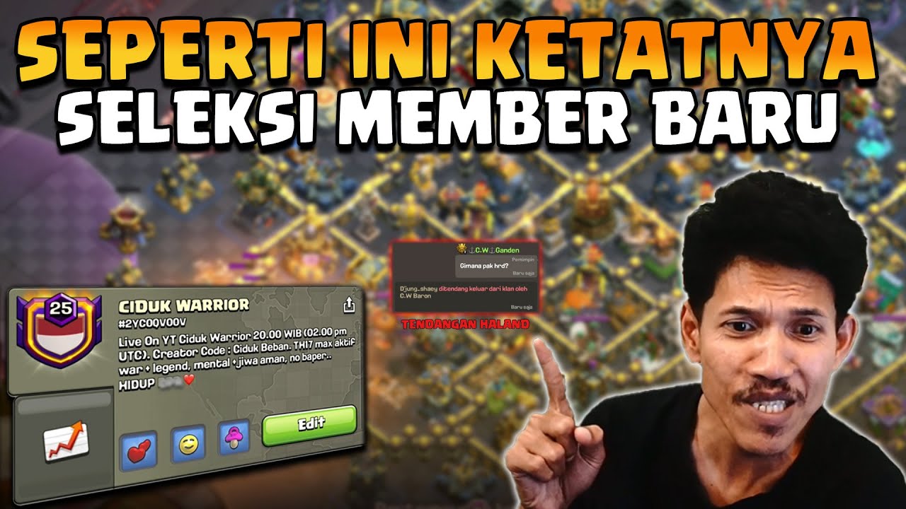 Seperti ini Ketatnya Seleksi Member Baru