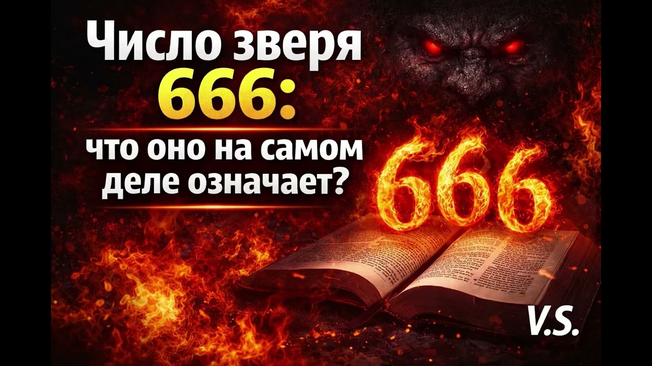 Что да самом деле означает число зверя 666?
