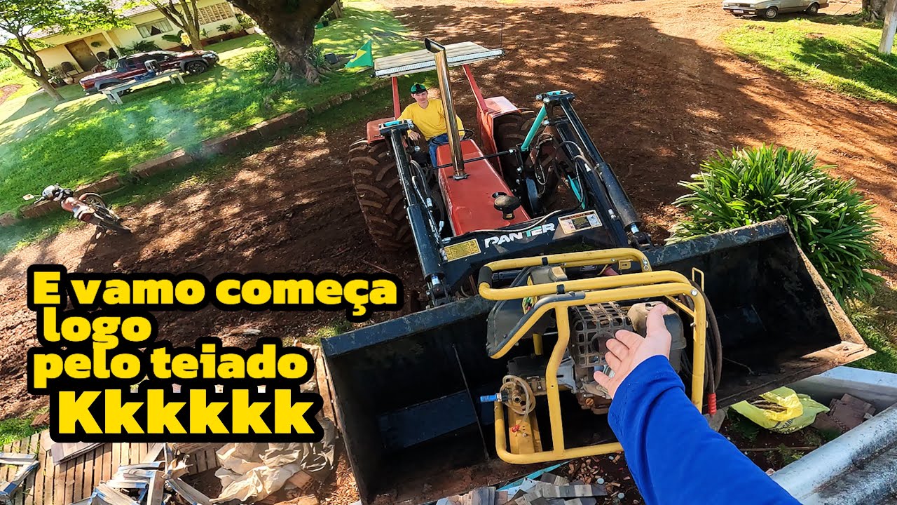 Começamos a faxina na casa nova da vó (roçavlog)