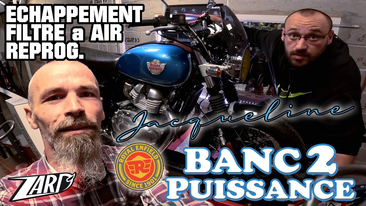✌️J'ai Reprogrammé Jacqueline / Zard / DnA / BANC de Puissance / Royal Enfield Interceptor 650 🤪