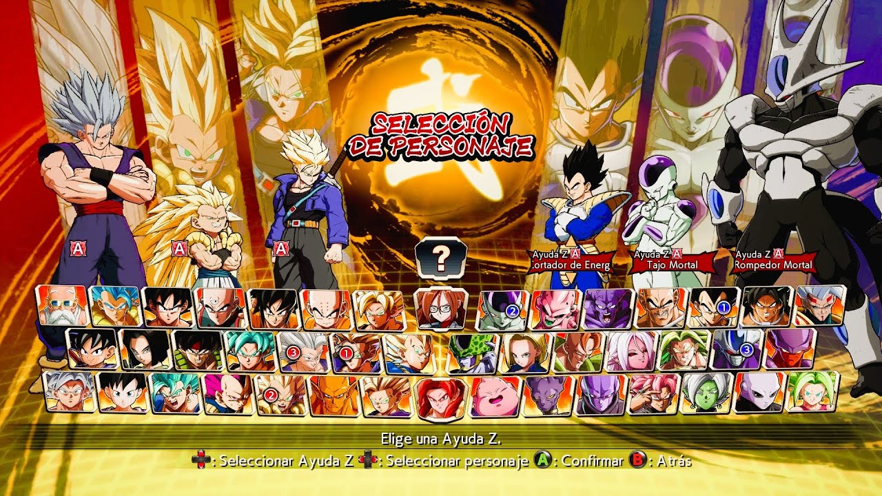 Dragon Ball FighterZ Hybrid Saiyans vs Terrifying Conquerors