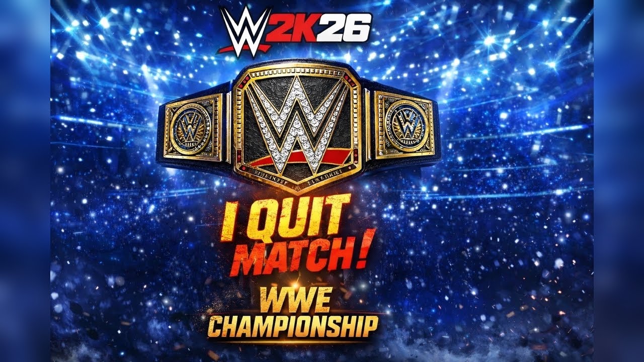 Cody Rhodes vs Drew Mcintyre - WWE Championship I Quit Match - WWE 2K26 Gameplay
