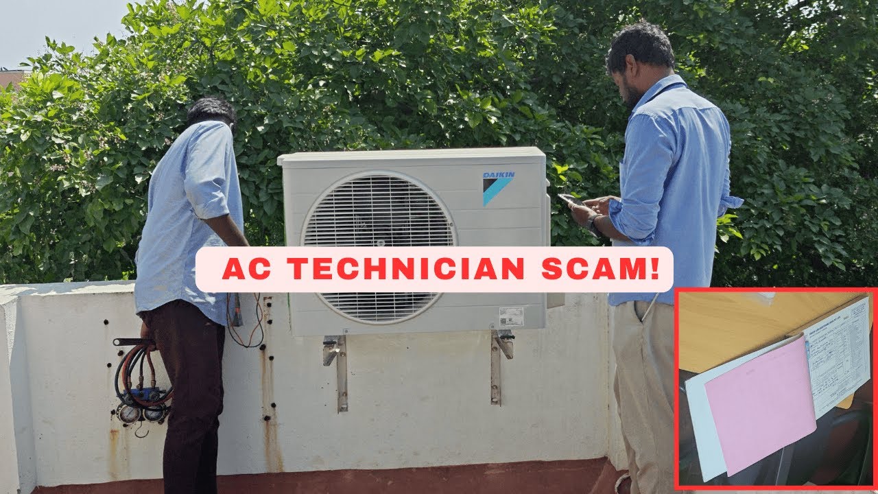 ❌️ AC technician SCAM EXPOSED! Hidden Charges You Must Know! #ConsumerAwareness #splitac #unboxing