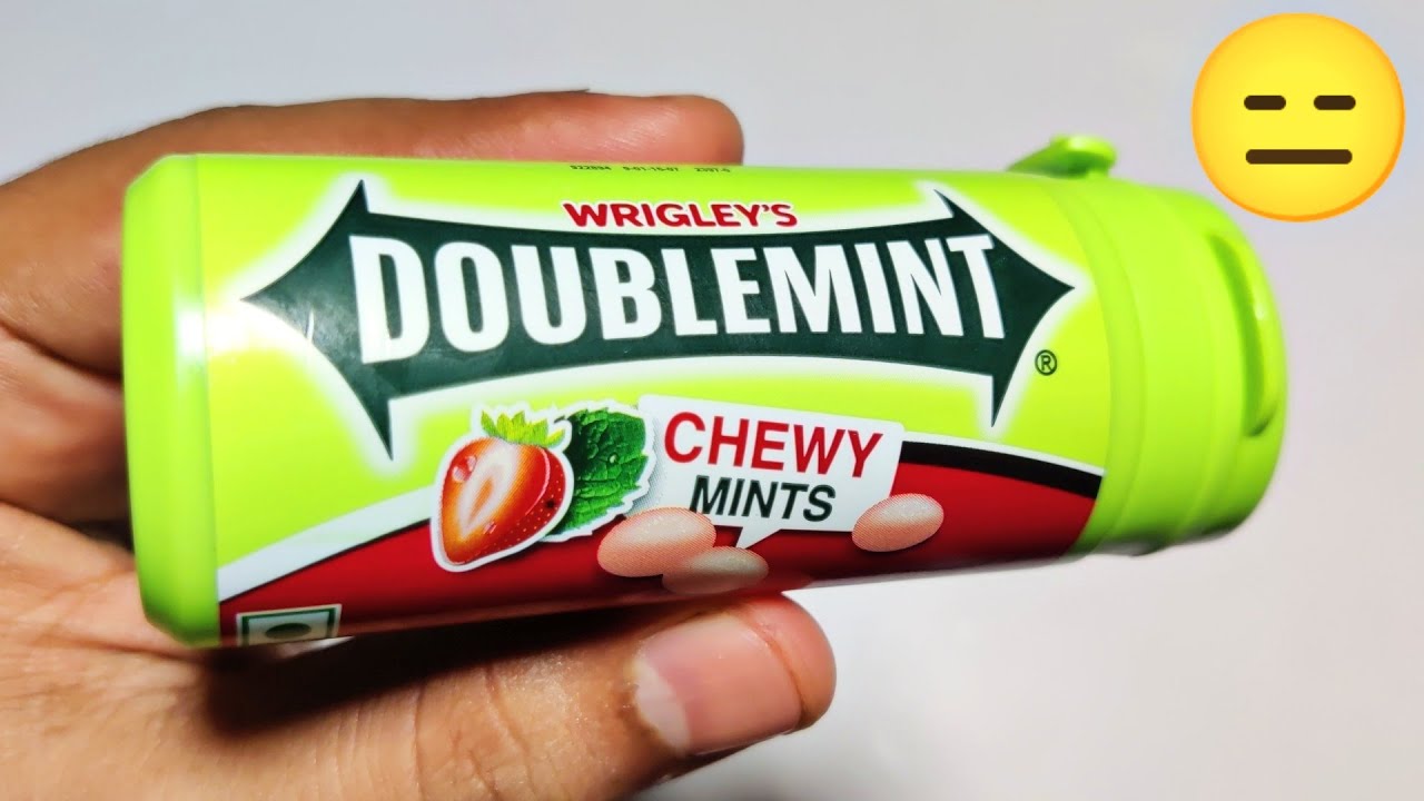 Doublemint Chewy Mints Strawberry🍓 | Ingridents, Taste, Price | Can Be Swallowed? Mint Or Gum?🤔