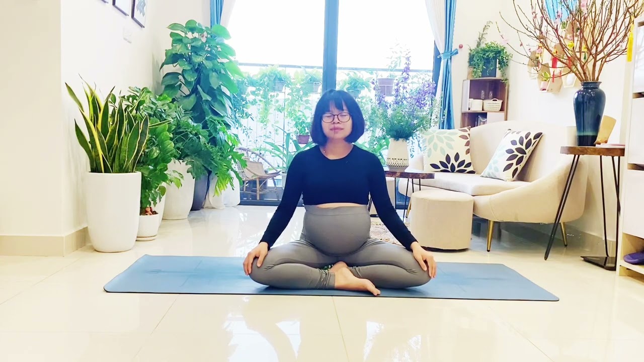 Yoga bầu trị liệu vai gáy cổ