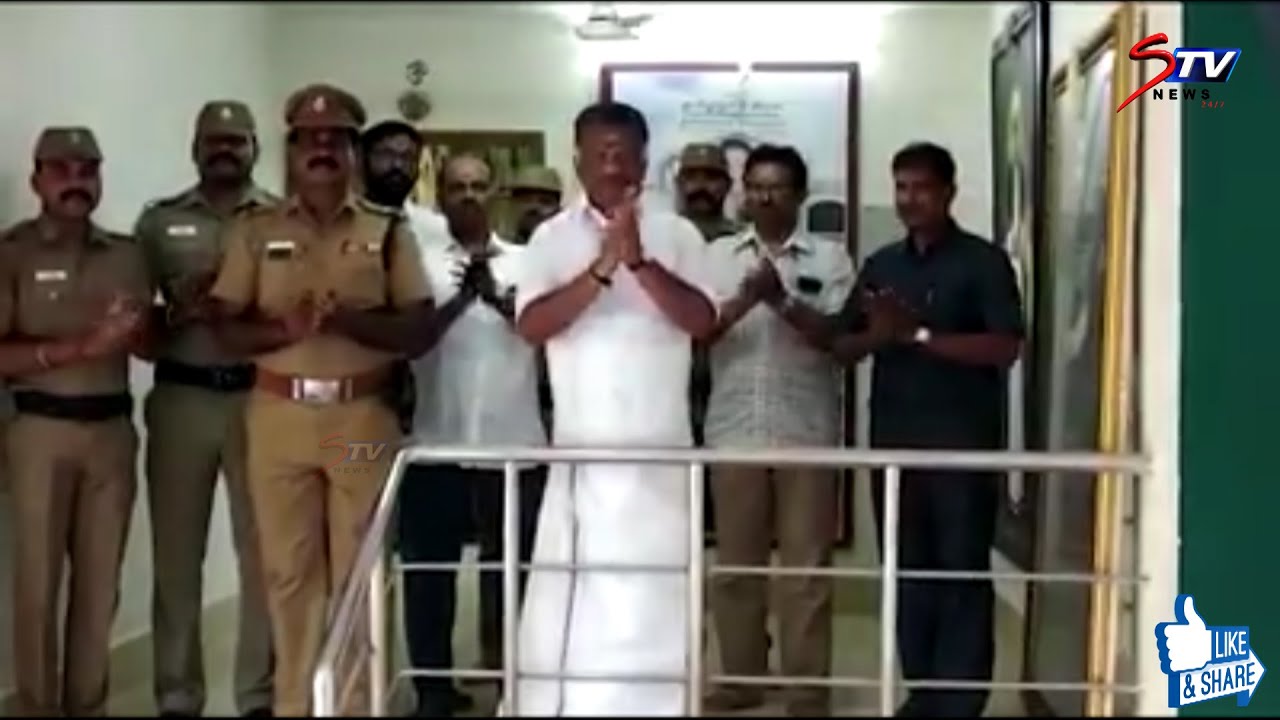 O Pannerselvam, SP Velumani Claps to Janatha Curfew |STV