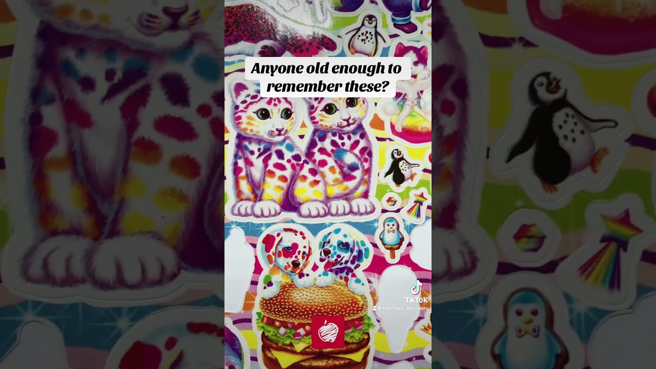 Throwback Thursday: Lisa Frank Stickers