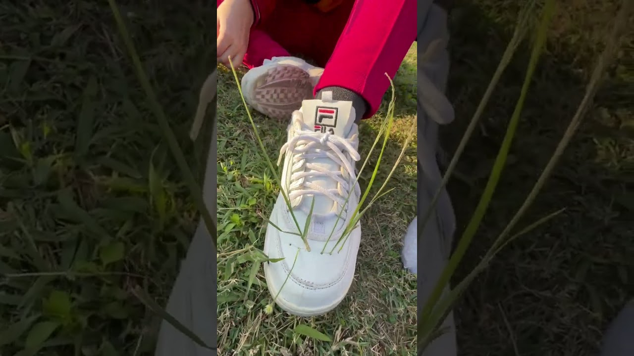 FILA 綠植系列產品 綠植鞋👟（沒有這東西）FILA green plant series products. Green plant shoes (no such thing）
