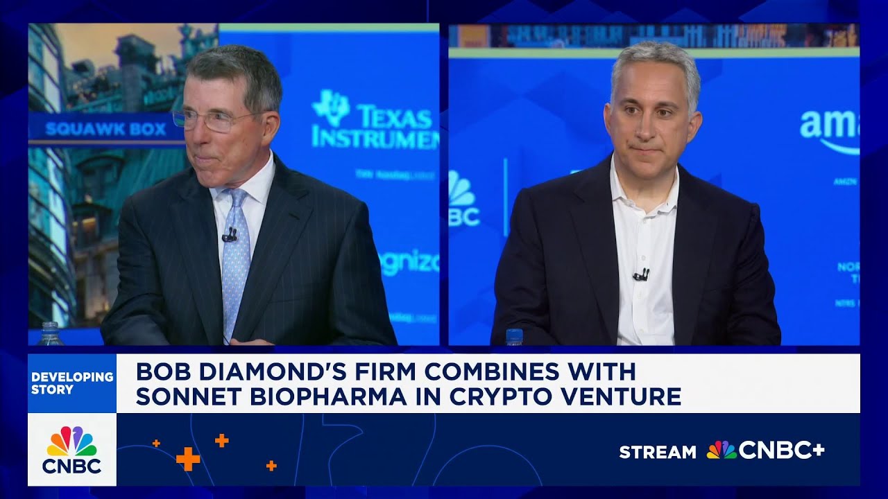 Bob Diamond's firm combines with Sonnet Biopharma in crypto venture