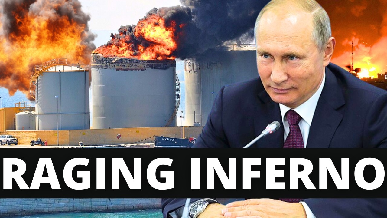 КРУПНЕЙШИЙ нефтяной пожар ДУШИТ Россию; Иран ОТМЕНЯЕТ мирное соглашение, АТАКИ НЕИЗБЕЖНЫ | The En...