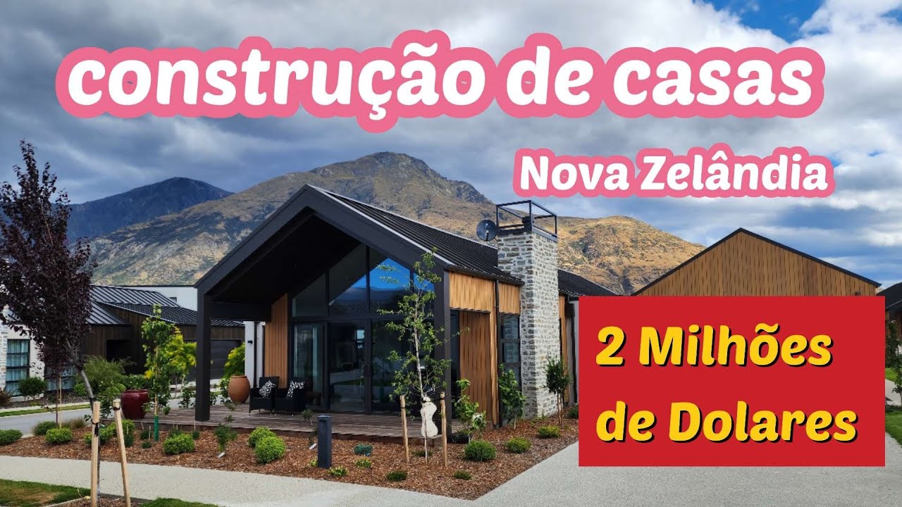 como são construídas as casas na nova zelandia.