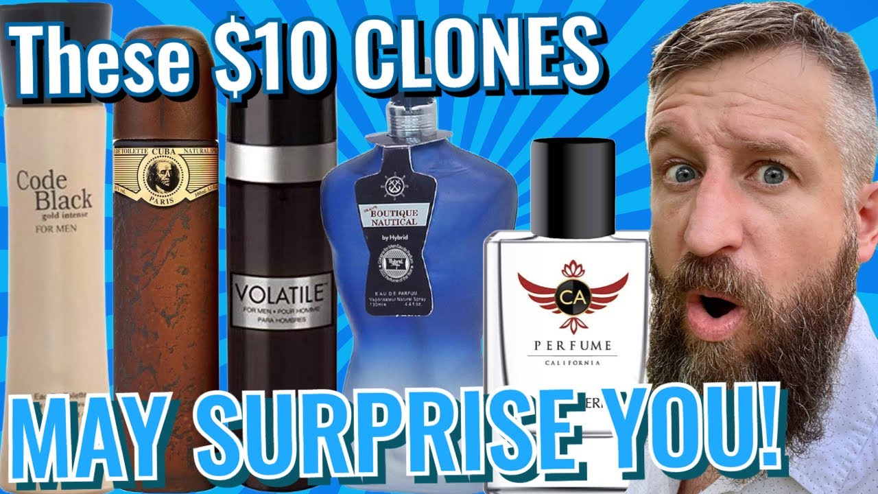 TEN $10 CLONE FRAGRANCES THAT MAY SURPRISE YOU! Middle Eastern Dupe Cologne, French, American Scents