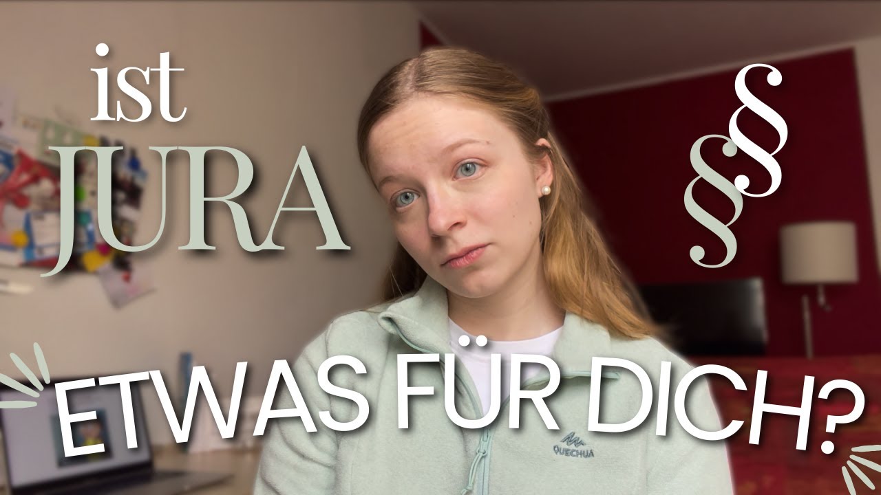 Ist JURA etwas für dich? | Jura-Studium erklärt