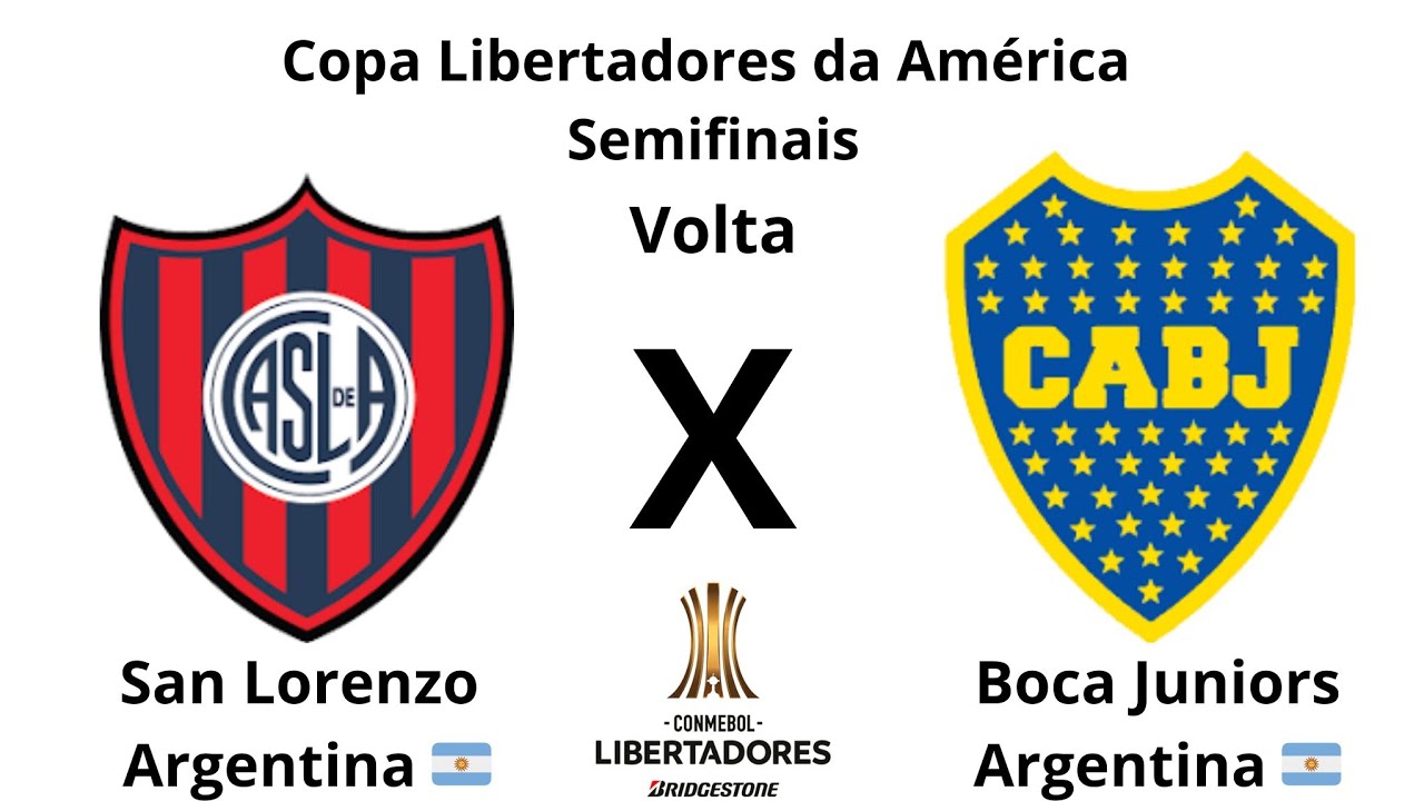 Conmebol Libertadores T35 Semifinais Volta San Lorenzo ARG x Boca Juniors ARG