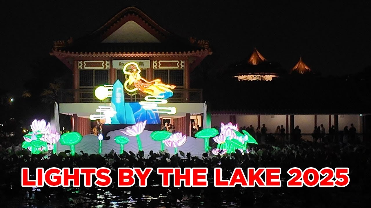 Lights by the Lake 2025 || Walking Singapore