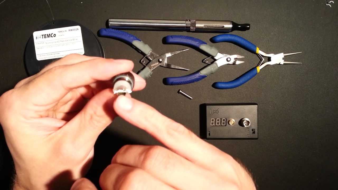 Kanger T3 Bottom Coil Atomizer Rebuild HD Close Up
