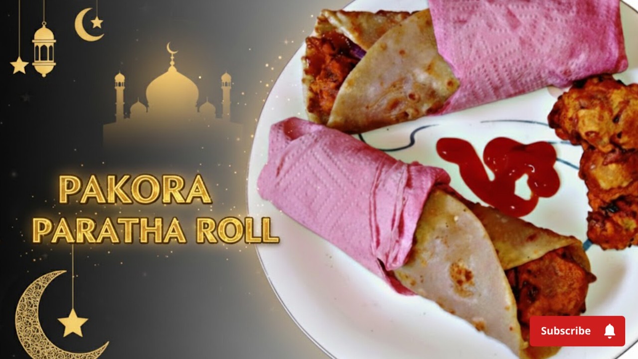 Parhatha Pakora Roll Kesa Banae aftar K Liye  #pakora #parhath#rolls #foryou #foryou #hari #aftar