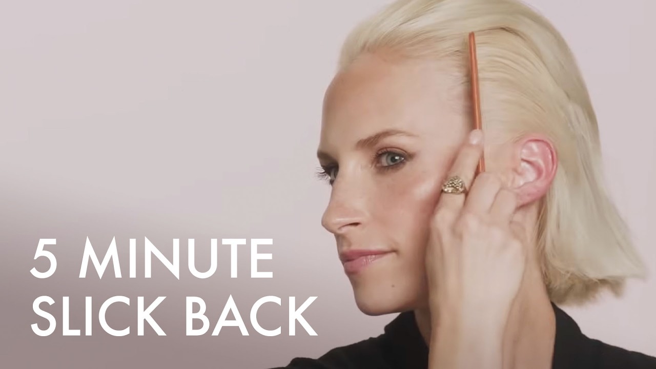 Easy Slicked-Back Hair Look | Sephora Beauty Newbie