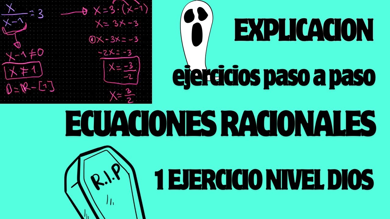 📊 Cómo resolver ecuaciones racionales paso a paso ➗🧮