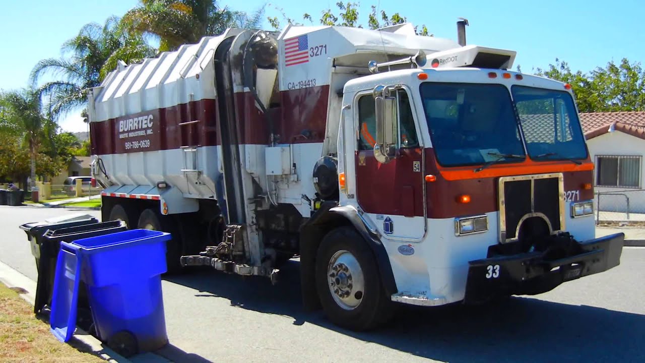 Garbage Truck Compilation - Burrtec Waste & Recycling (Part 1 of 2)