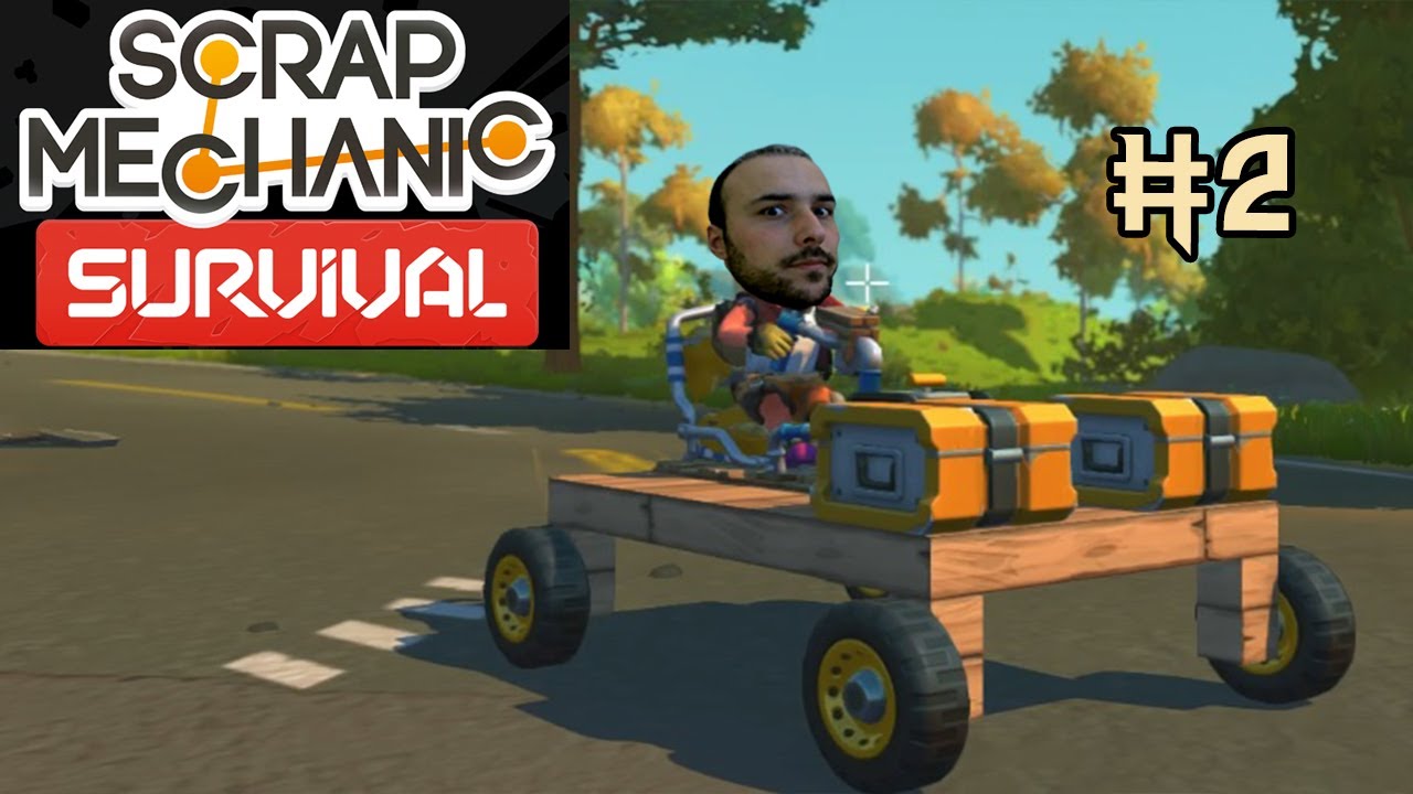 HURDA TİTREK ARABAM  - SCRAP MECHANIC - SURVIVAL # 2