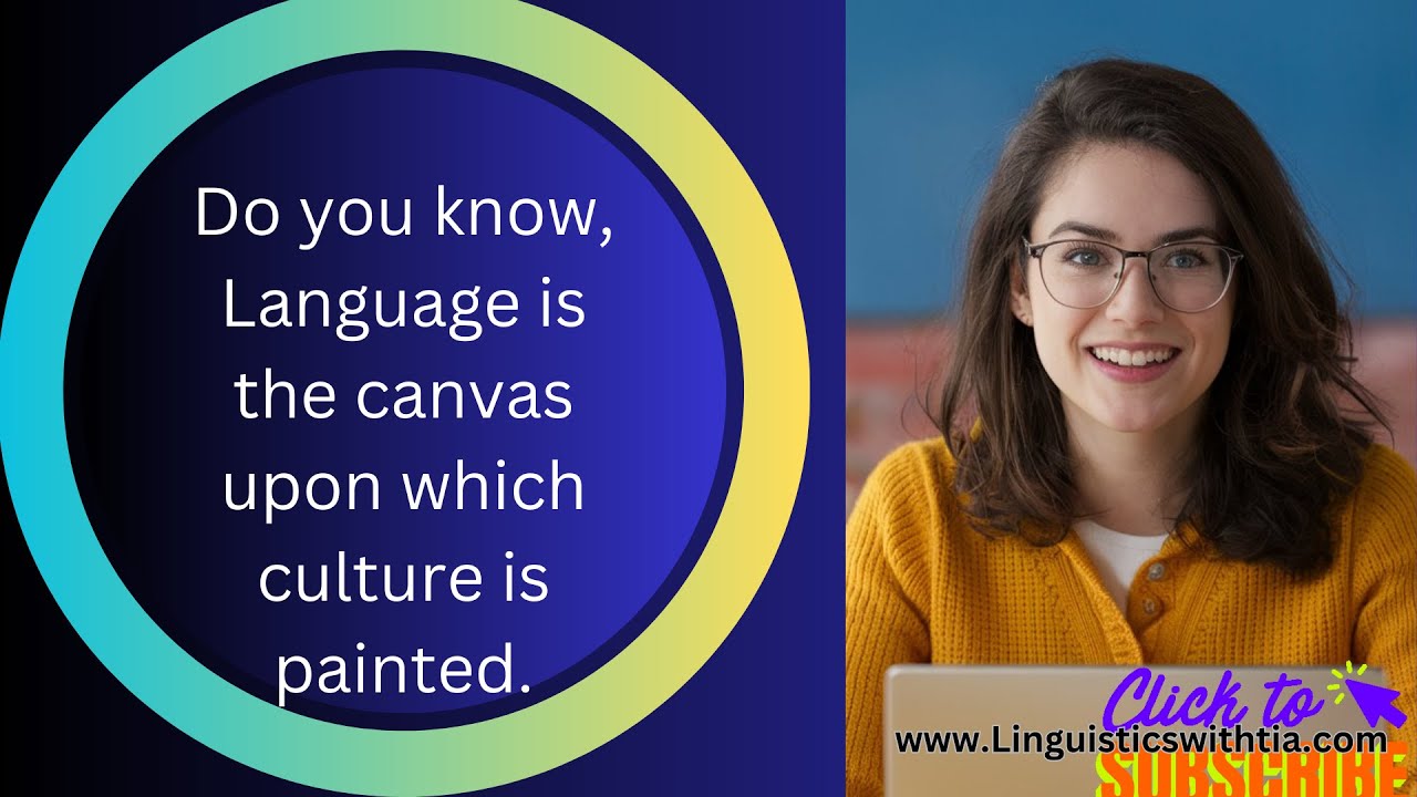 language in culture and culture in language
