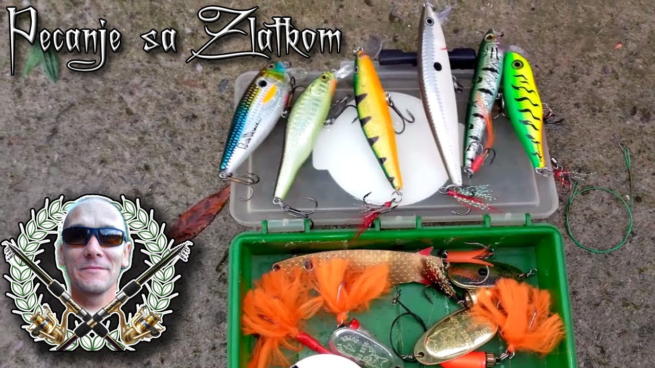 Vobleri za štuku - Pecanje je nauka - Pecanje sa Zlatkom