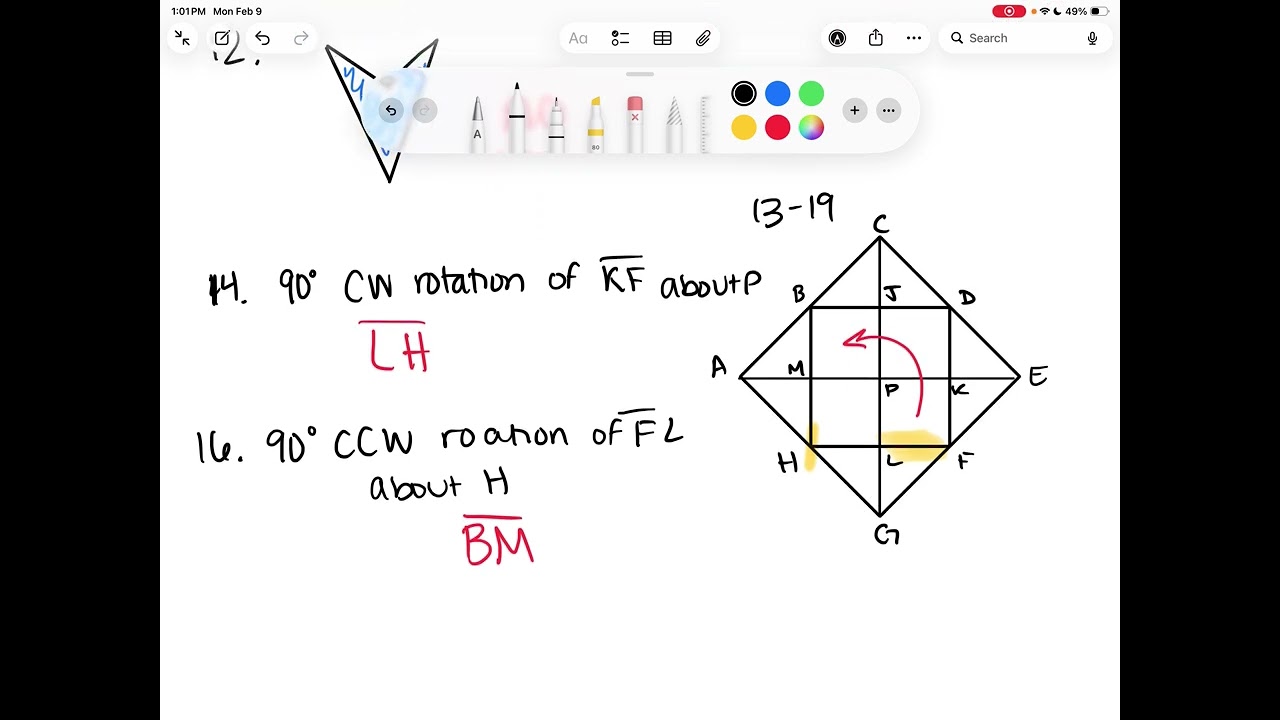 Geometry 7.3 Rotations