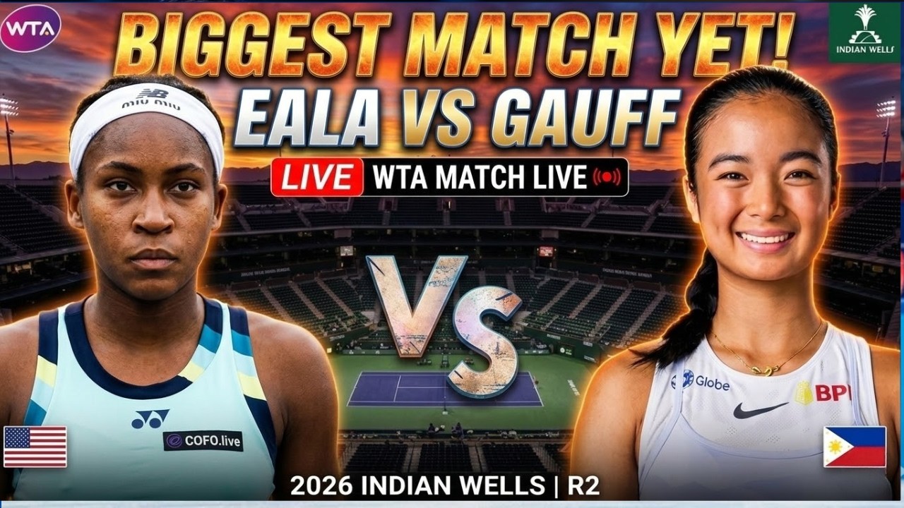 BIGGEST UPSET? Alex Eala Knocks Out Coco Gauff (Indian Wells)