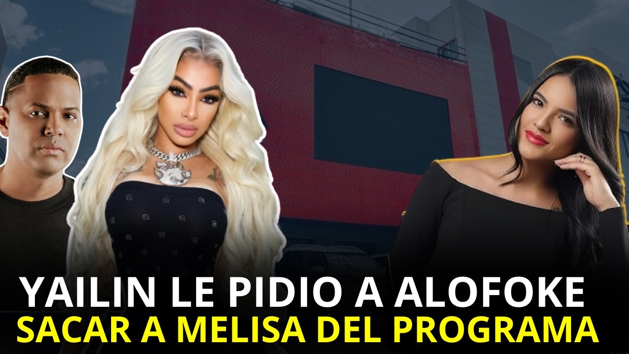 YAILIN LA MAS VIRAL LE PIDO A SANTIAGO MATIAS S4CAR A MELISA DEL PROGRAMA