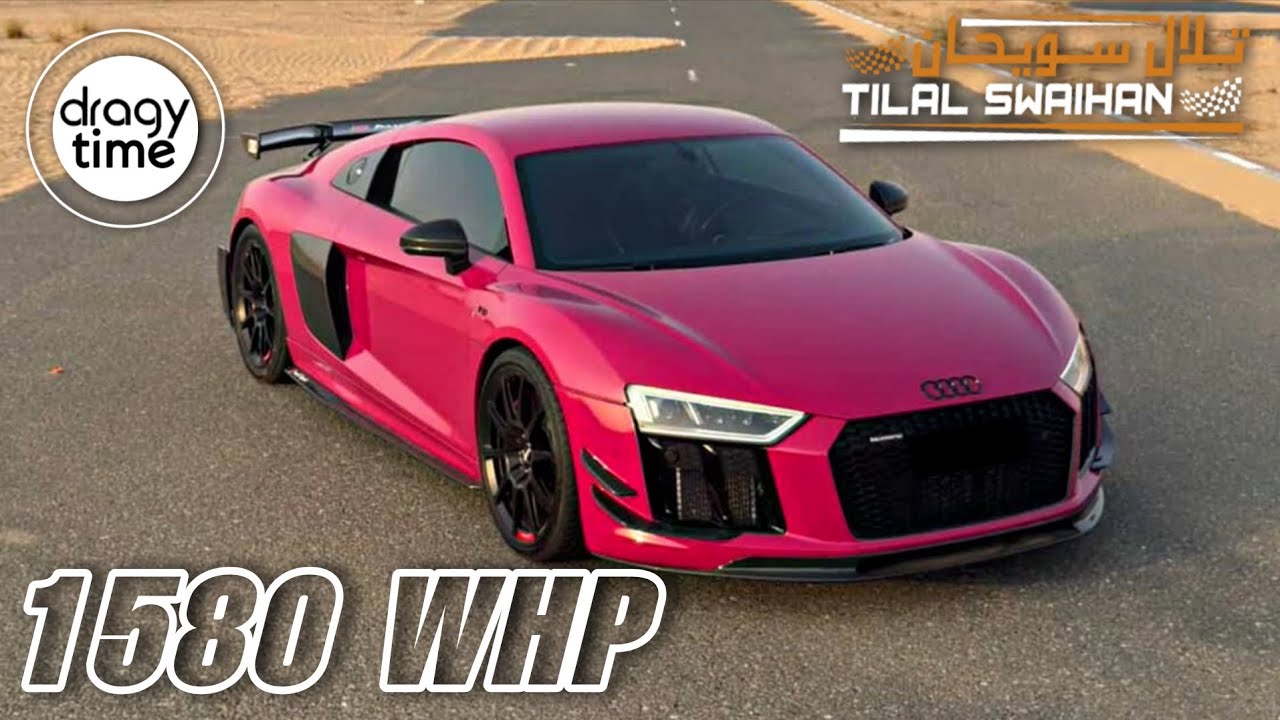 1580 WHP Audi R8 V10 TWIN TURBO | STOCK ENGINE | Extreme fast from 0-360 Km/h & 0-223 mph 