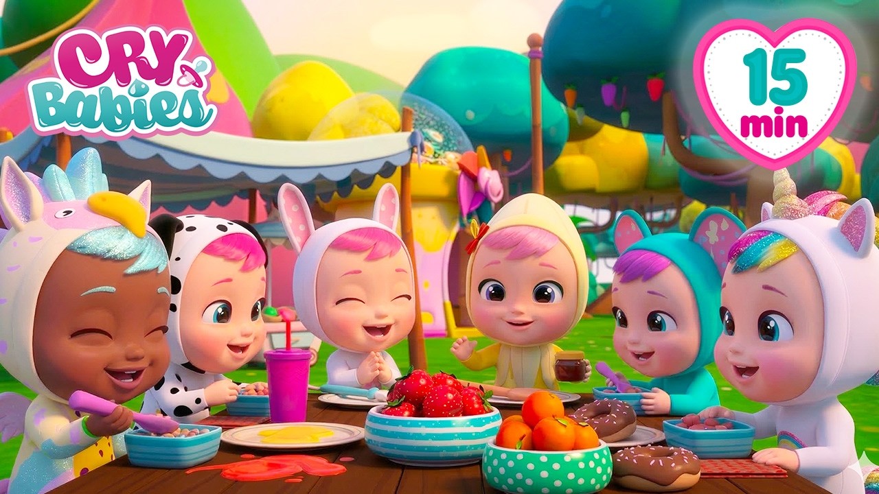 Kész, rajt, egyél! Függetlenség napja Lakoma! 🍕🇭🇺 Cry Babies Magyarul | Teljes epizódok | Mesék